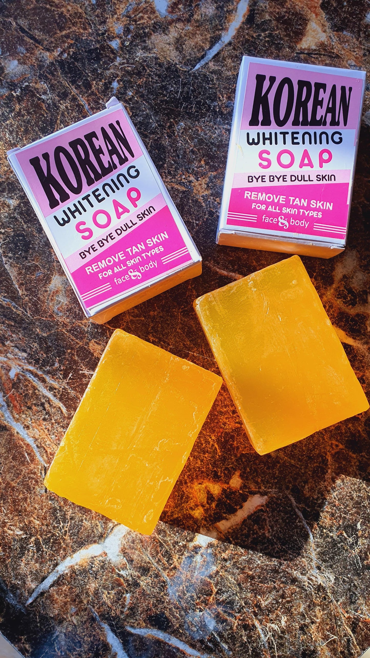KOREAN WHITENING SOAP 2PS SET