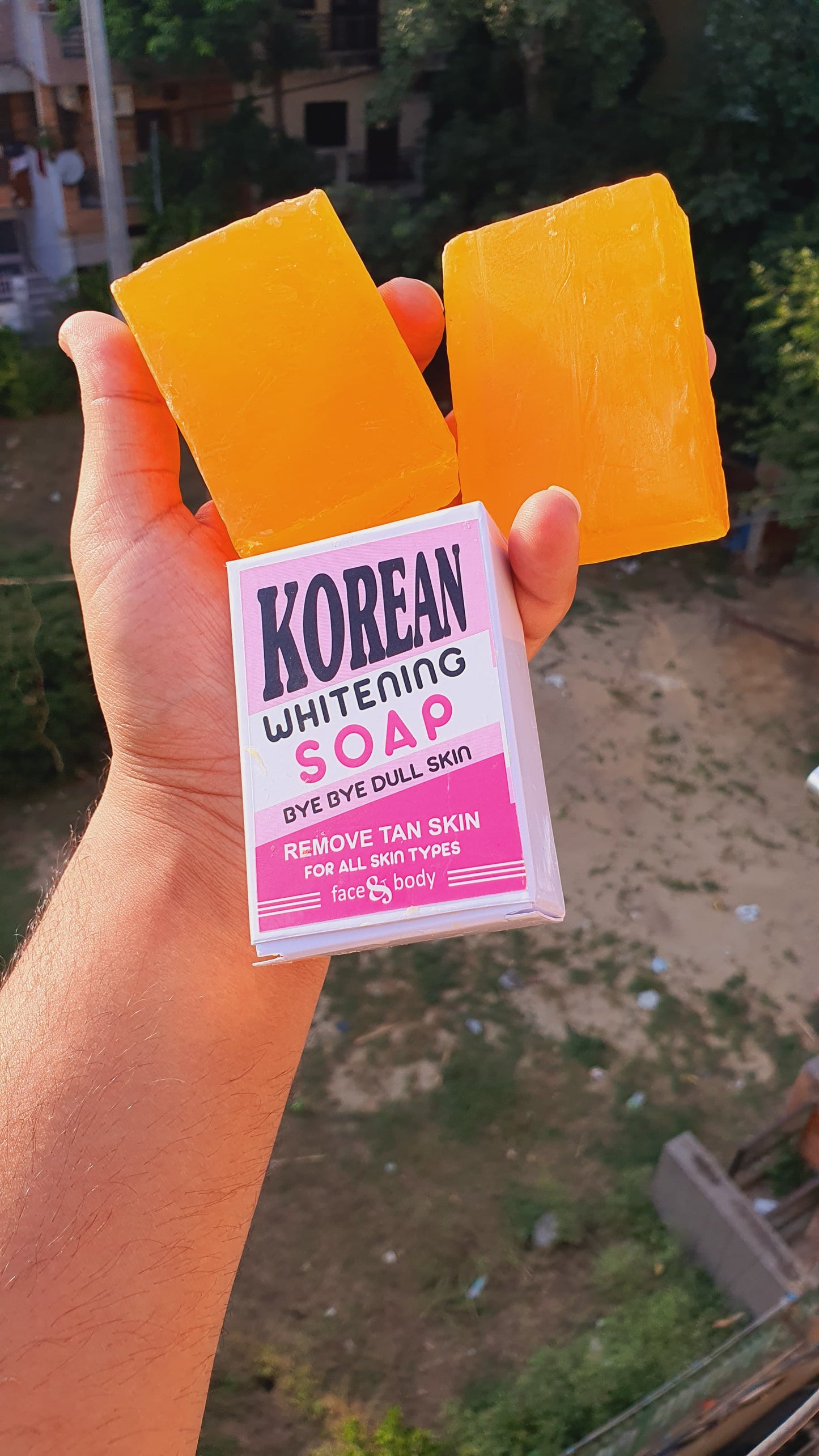 KOREAN WHITENING SOAP 2PS SET