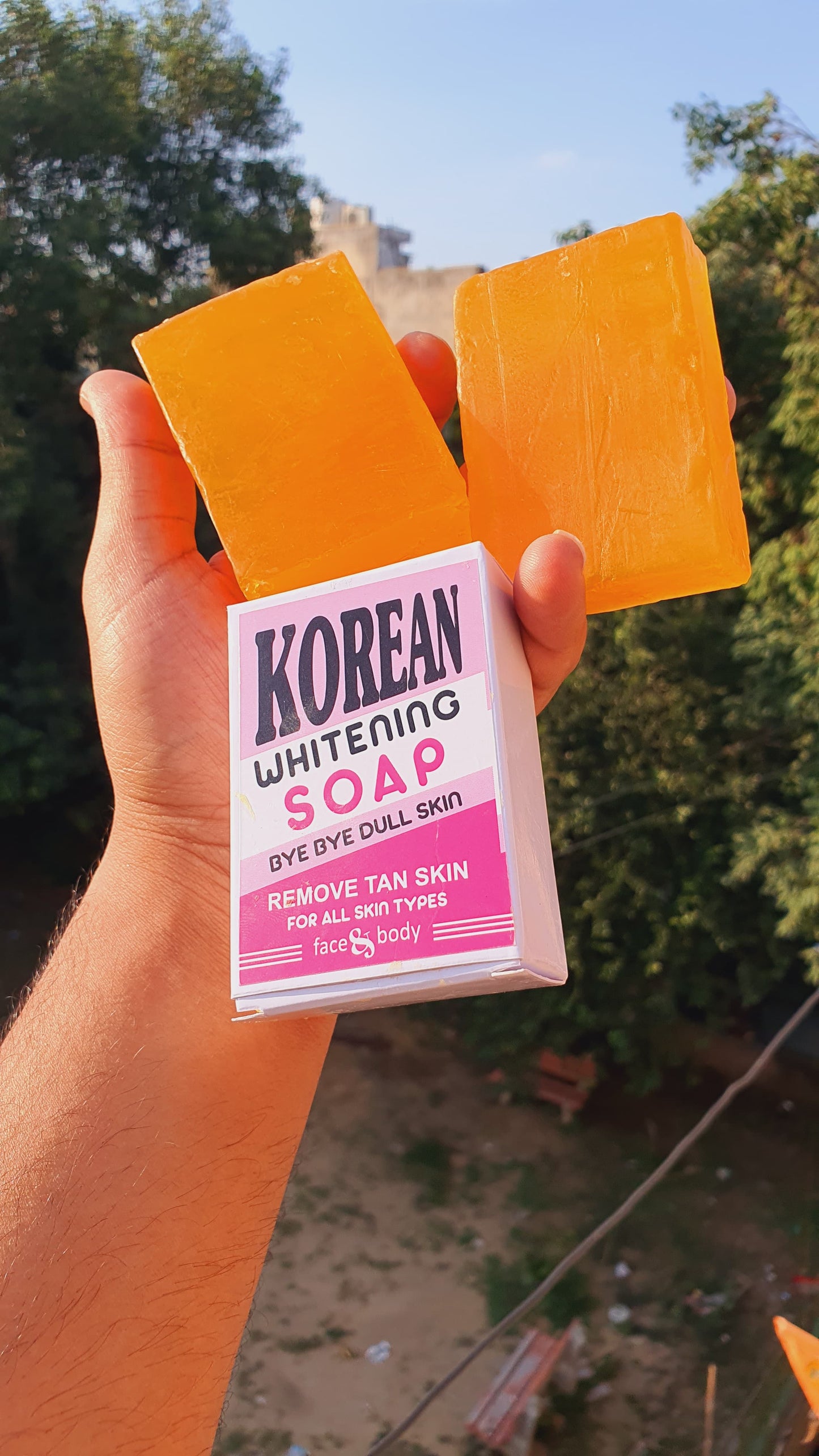 KOREAN WHITENING SOAP 2PS SET