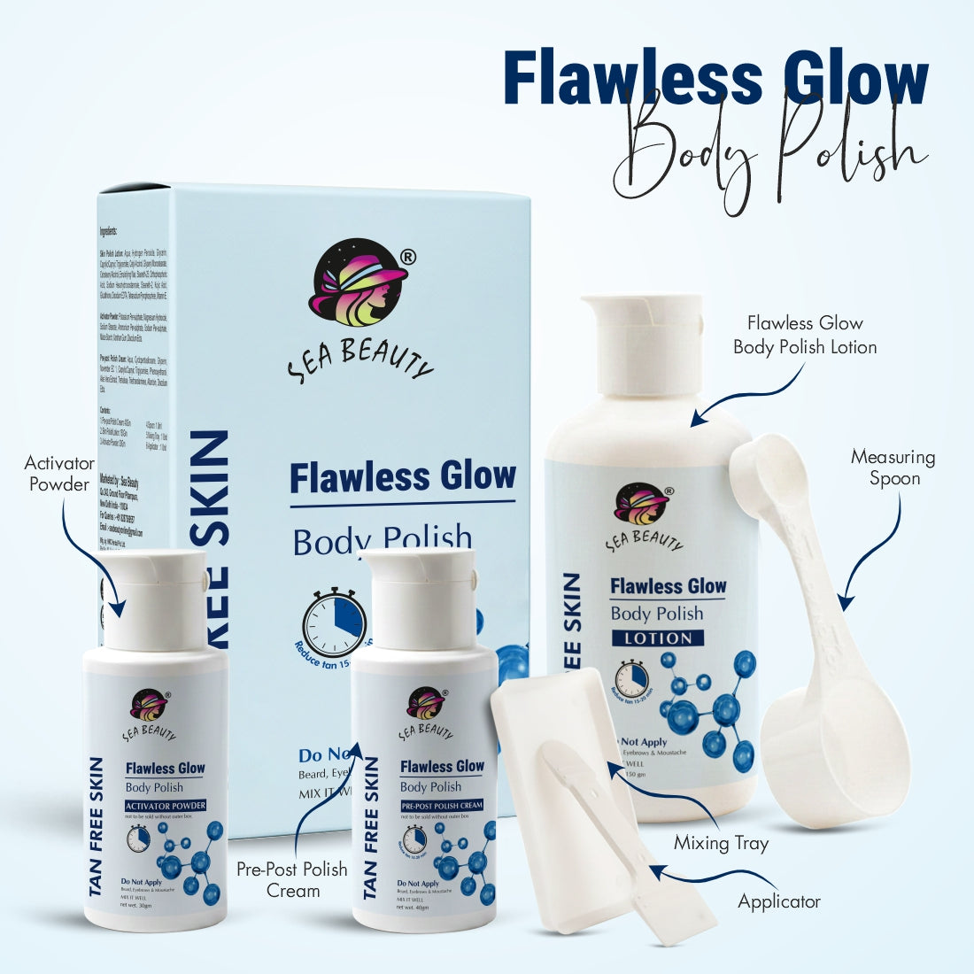 Sea Beauty Skin Face & Body Polish