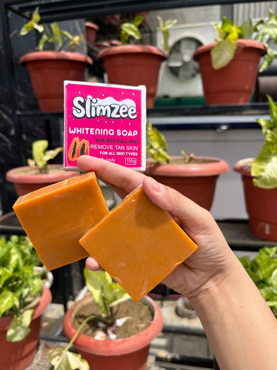 Slimzee whitening soap 2ps set