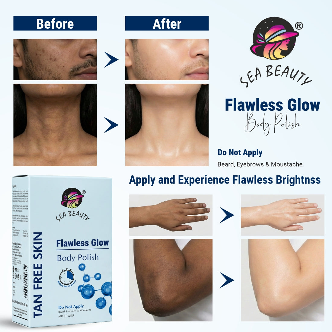 Sea Beauty Skin Face & Body Polish
